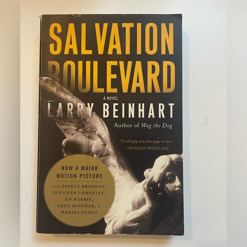 Larry Beinhart's Salvation Boulevard - Striking Black and Gold Edition